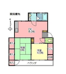 ハイム照波園の物件間取画像